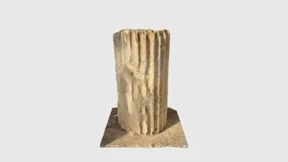 Fluted Column Fragment – Byrsa Hill, Carthage, a 3D scan by Tanit XR