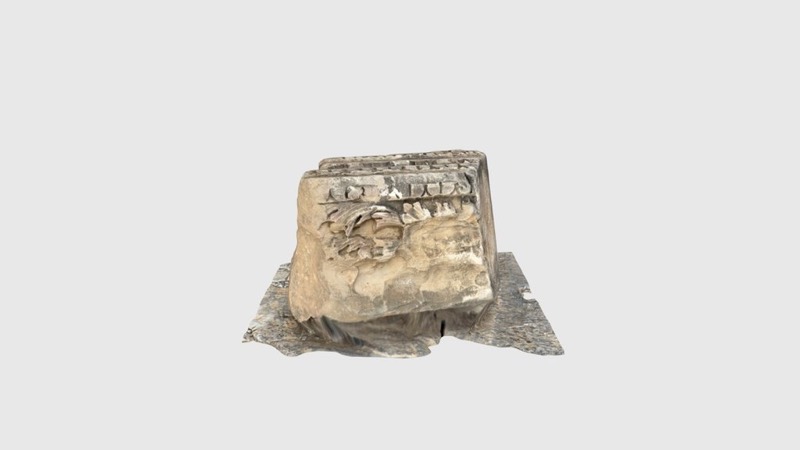 Architectural Fragment with Relief Decoration
