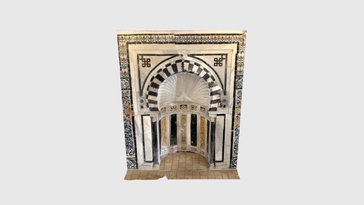 Ornamental Mihrab (Mahram) – Medersa Slimanya