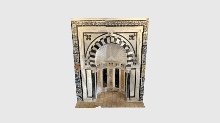 Ornamental Mihrab (Mahram) – Medersa Slimanya
