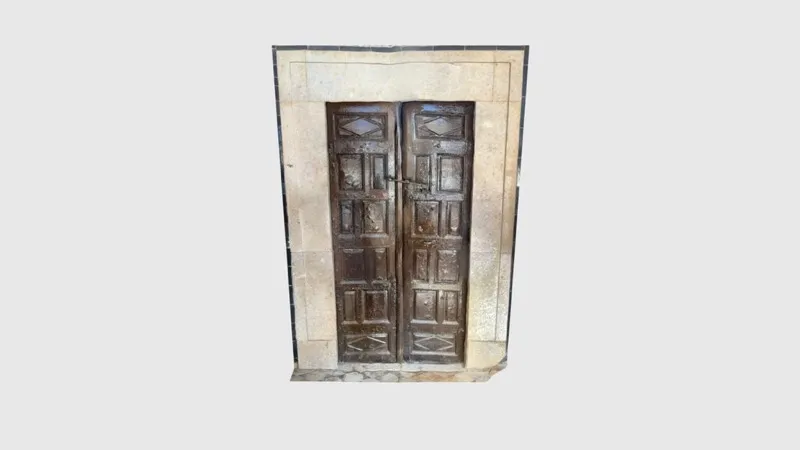 باب خشبي – زاوية سيدي الصاحب