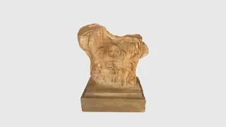 Decorated Bust Fragment – Roman Villas of Carth…, a 3D scan by Tanit XR