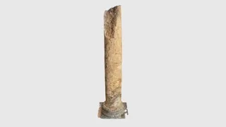 Roman Column – Byrsa Hill, Carthage, a 3D scan by Tanit XR