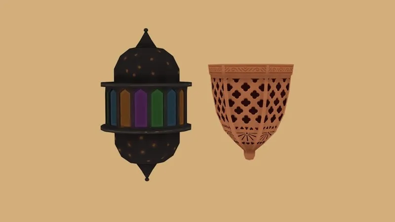 مصابيح (غير مضاءة)