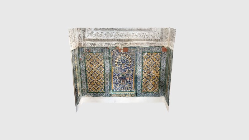 Tilework Wall Panel – Mausoleum of Sidi Sahbi, Kairouan
