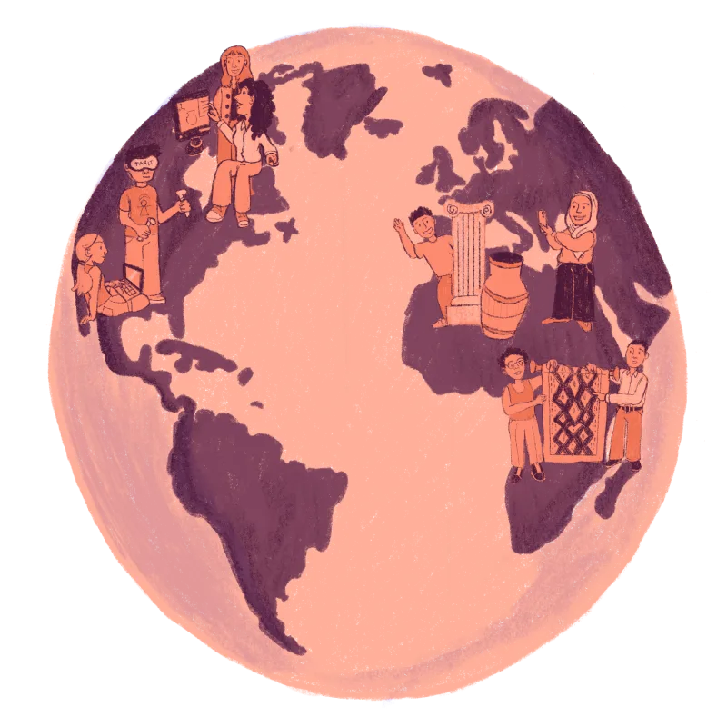 One archive, volunteers on every continent