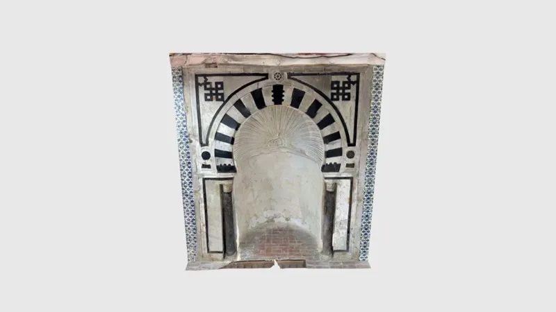 محراب – المدرسة الباشية، المدينة العتيقة بتونس