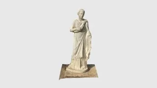 Draped Statue – Byrsa Hill, Carthage, a 3D scan by Tanit XR