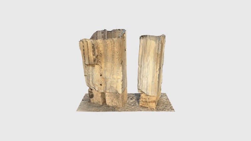 Architectural Fragments with Inscriptions